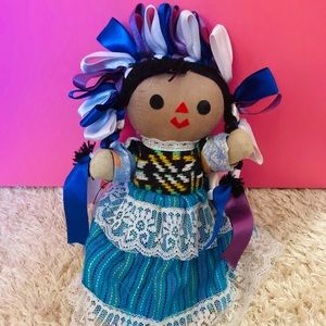 Vintage Handmade Doll from Mexico